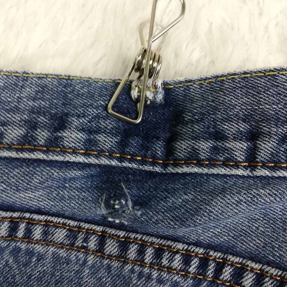 Levi's Mens Jeans 505‎ Regular Fit Blue Denim Medium Wash Straight Leg 38x34
